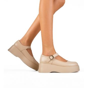 Pantofi casusal Madylu Bej