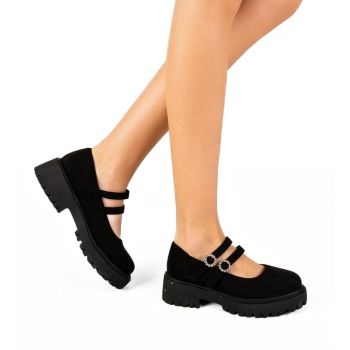 Pantofi casusal Snokers Negri