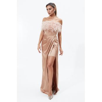 Rochie de ocazie premium Ducessa Nude