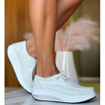 Pantofi Casual Roly Alb 2