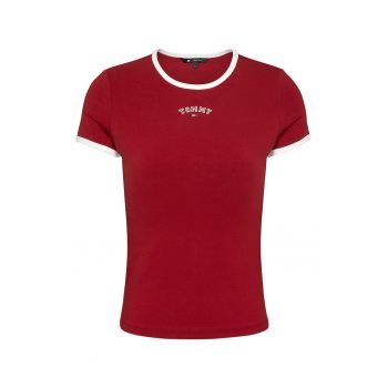 Tricou slim fit cu logo