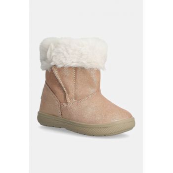 Primigi cizme de zapada din piele intoarsa culoarea roz, PSN 68507