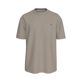 Tricou de bumbac cu logo supradimensionat