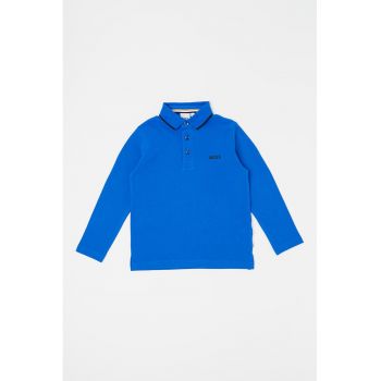 Bluza polo din bumbac pique