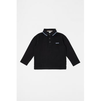Bluza polo din bumbac pique