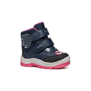 Geox cizme de iarna pentru copii FLANFIL ABX culoarea albastru marin, B463WA.054FU