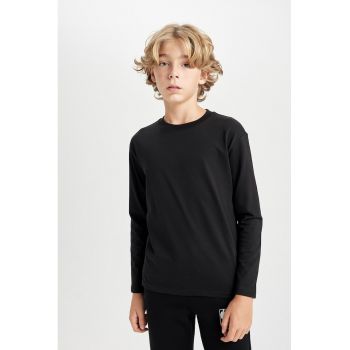 Bluza cu decolteu rotund