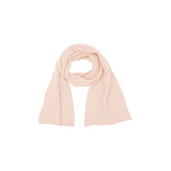 Jamiks esarfa din lana pentru copii CIPRIAN culoarea roz, neted, JZH425