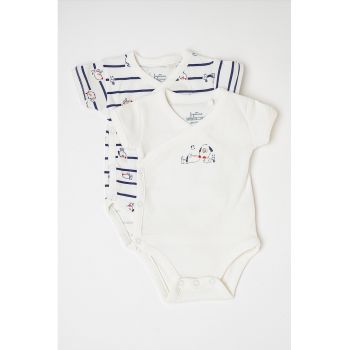 Set de body-uri de bumbac - 2 piese