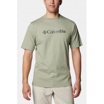 Tricou din bumbac cu decolteu la baza gatului CSC