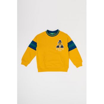 Bluza de trening cu buzunar kangaroo