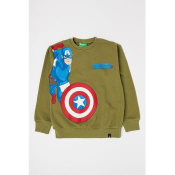 Bluza de trening cu imprimeu cu desene