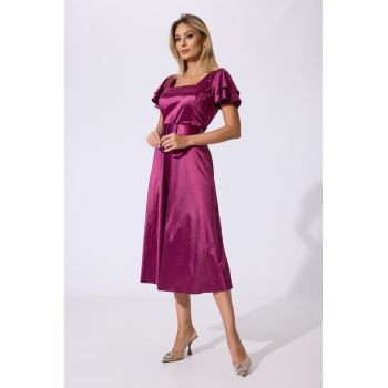 Rochie de ocazie Bella Magenta ieftina