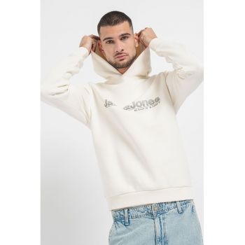 Hanorac din amestec de bumbac cu model logo