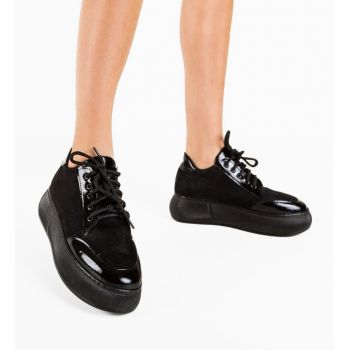 Pantofi Casual Gron Negri 2