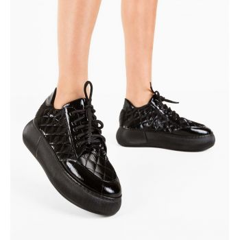 Pantofi Casual Gron Negri