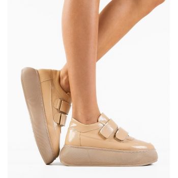 Pantofi Casual Mernera Bej