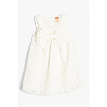 Rochie cu croiala in A si funda