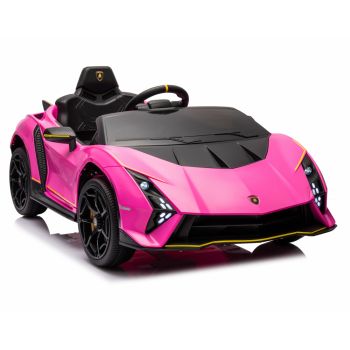 Masinuta electrica 70W cu echipare Premium si licenta Lamborghini Pink