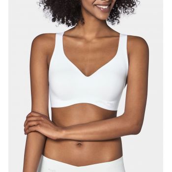 SLOGGI ZERO FEEL  Bralette cu burete detasabil Alb