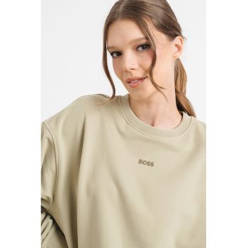 Bluza lejera de trening din bumbac cu logo