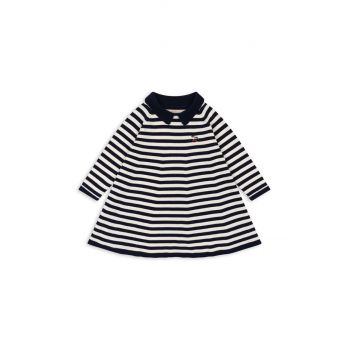 Konges Sløjd rochie VENTON KNIT DRESS GOTS culoarea albastru marin, mini, evazati, KS101723