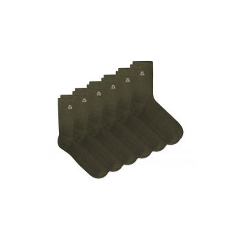 Set 6 perechi - Sosete din bumbac pieptanat -  fara cusatura - respirabile si confortabile
