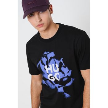 Tricou de bumbac cu imprimeu logo
