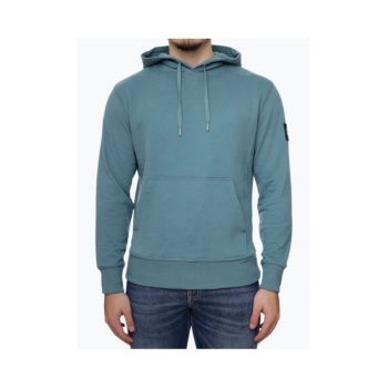 Hanorac barbati fara inchidere cu croiala Regular Fit din bumbac - Verde