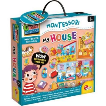 Joc montessori - casuta mea ordonata Joc montessori - casuta mea ordonata