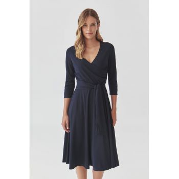 Rochie midi evazata