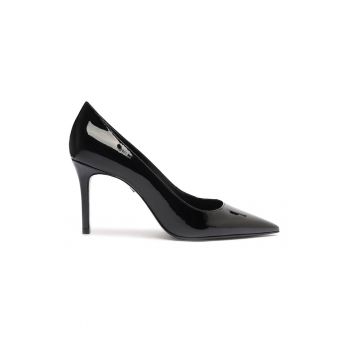 Pantofi de piele intoarsa cu varf ascutit Laura