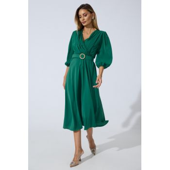Rochie eleganta Today Verde