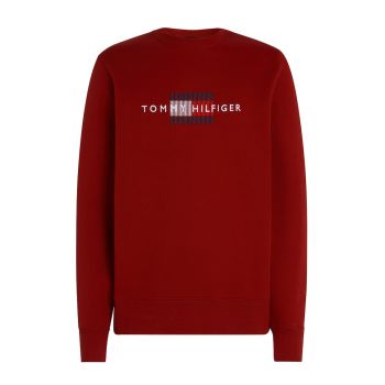 Bluza de trening din amestec de bumbac cu logo