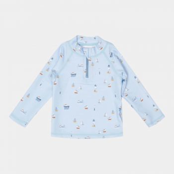 Bluza pentru baieti, anti-UV, Sailors Bay Blue