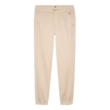 Pantaloni din amestec de bumbac organic cu buzunare oblice