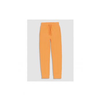 Pantaloni lungi -  302629701 - Bumbac - Portocaliu