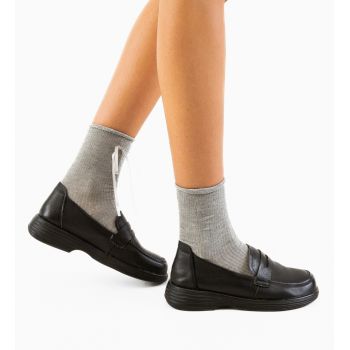Pantofi Casual Byertes Negri