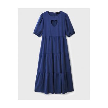 Rochie dama -  301494546 - Lyocell - Albastru marin