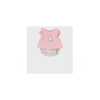 Compleu copii - 2 piese -  301823094 - Bumbac - Roz
