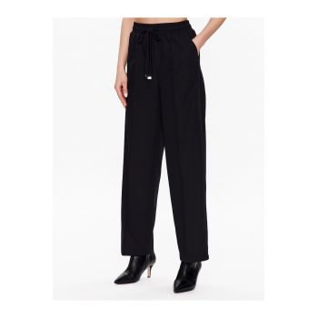 Pantaloni dama -  301810391 - Poliester - Negru