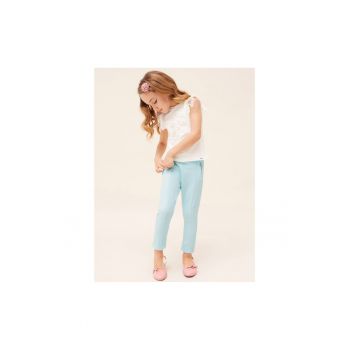 Pantaloni lungi -  302072743 - Poliester - Albastru