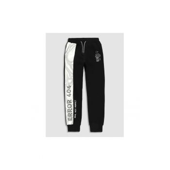 Pantaloni lungi -  302614509 - Bumbac - Negru