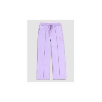 Pantaloni lungi -  302630035 - Bumbac - Violet