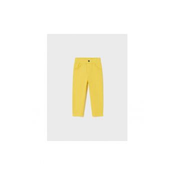 Pantaloni lungi -  Bumbac - Galben - 365110