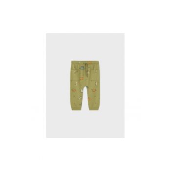 Pantaloni lungi -  Bumbac - Poliester - Verde