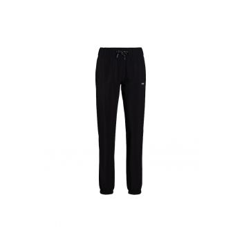 Pantaloni trekking dama -  Poliester/Elastan - Negru