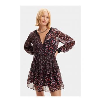 Rochie dama -  76718 - Negru - Poliester