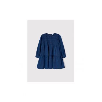 Rochie fete -  300661369 - Bumbac - Albastru marin