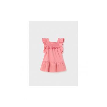 Rochie fete -  302066674 - Bumbac - Roz
